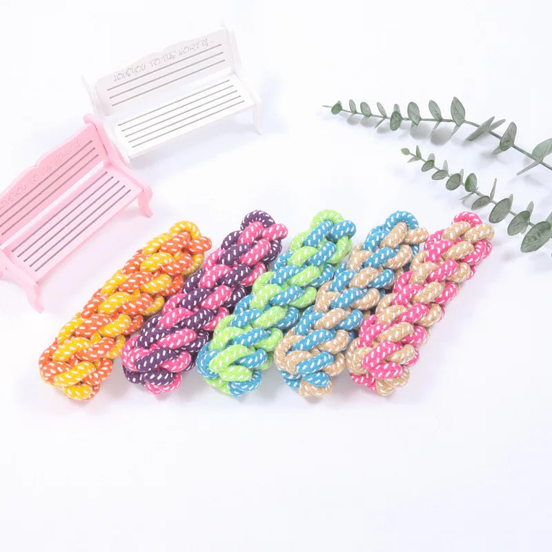 Interactive Cotton Rope Toy