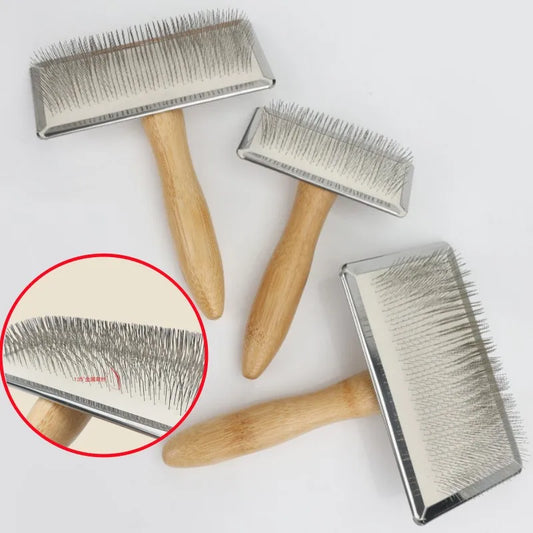 Wooden Dog Comb