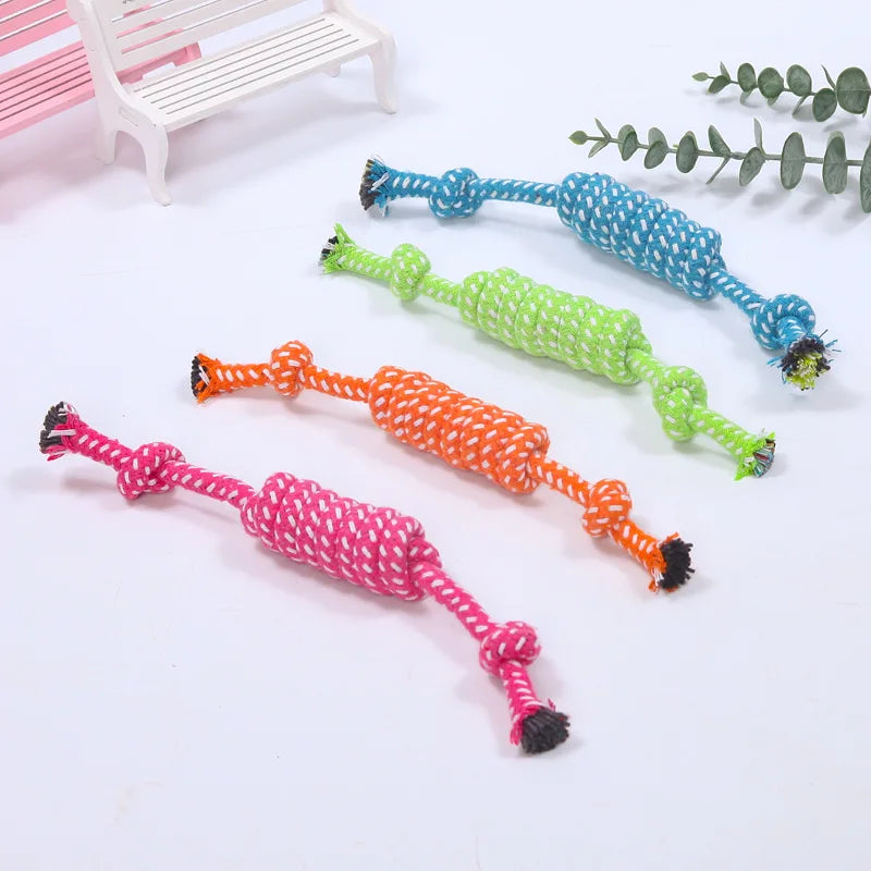 Interactive Cotton Rope Toy