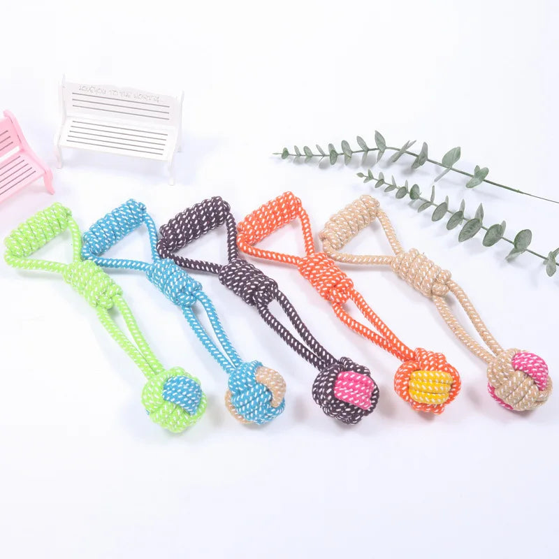 Interactive Cotton Rope Toy