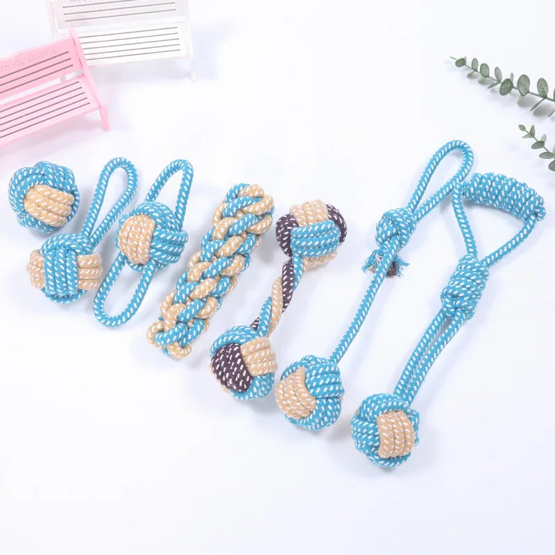 Interactive Cotton Rope Toy