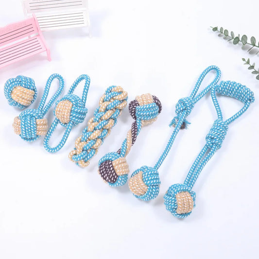 Interactive Cotton Rope Toy