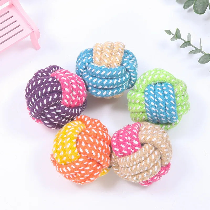 Interactive Cotton Rope Toy